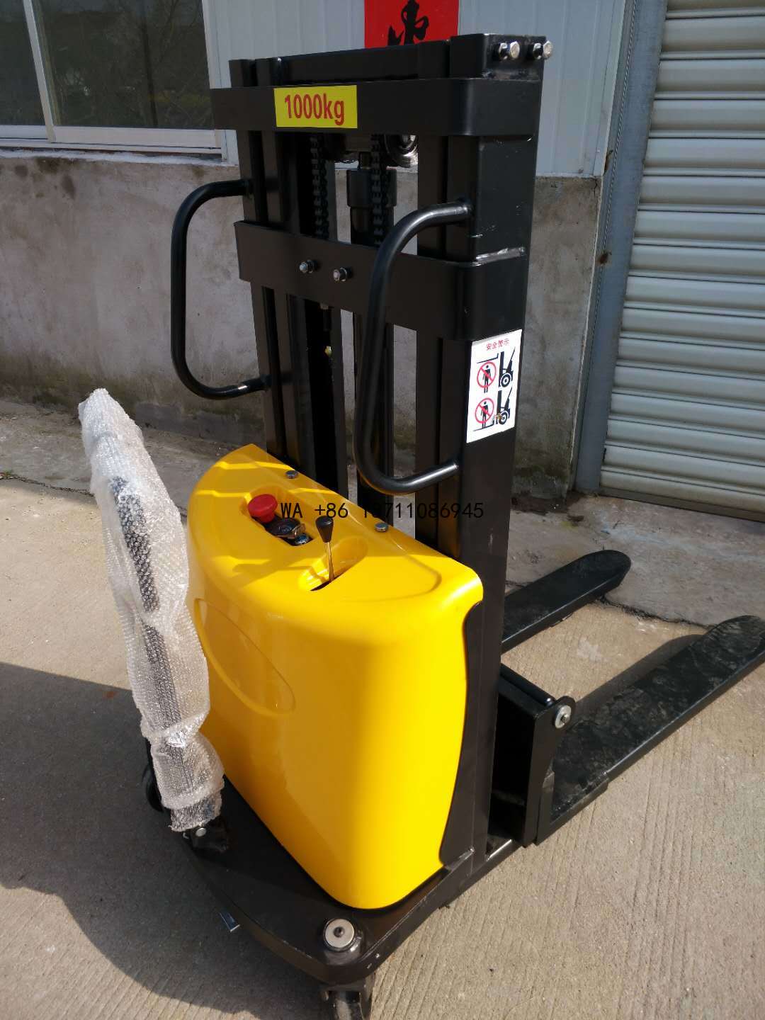 Hydraulic Car Lift - Wózek widłowy hydrauliczny elektryczny, wózek widłowy