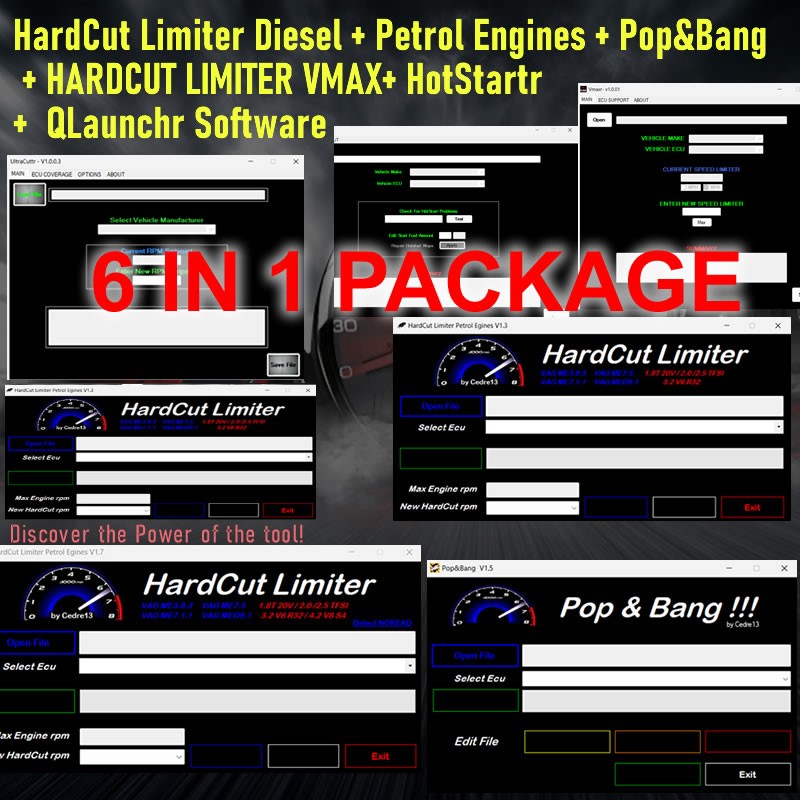 Auto Repair Shop Software - 6 w 1 pakiecie nowy twardy