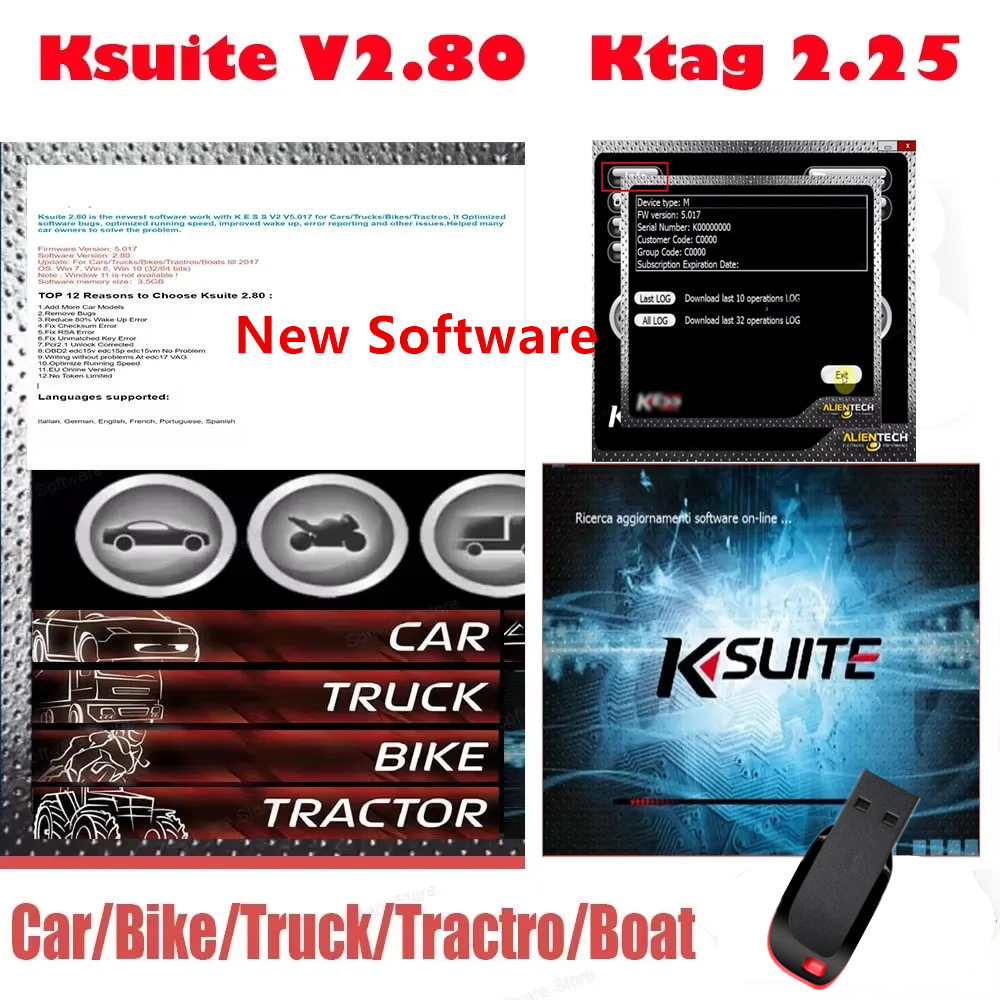 Auto Repair Shop Software - Najnowsze oprogramowanie Ksuite 2.80 do naprawy