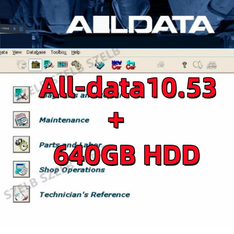 Auto Repair Shop Software - Najnowszy Alldata 10.53 zaktualizowany do roku