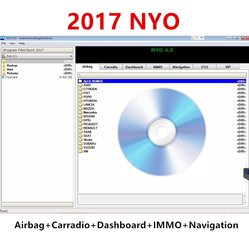 Auto Repair Shop Software - 2017 NYO 4 pełną bazą danych