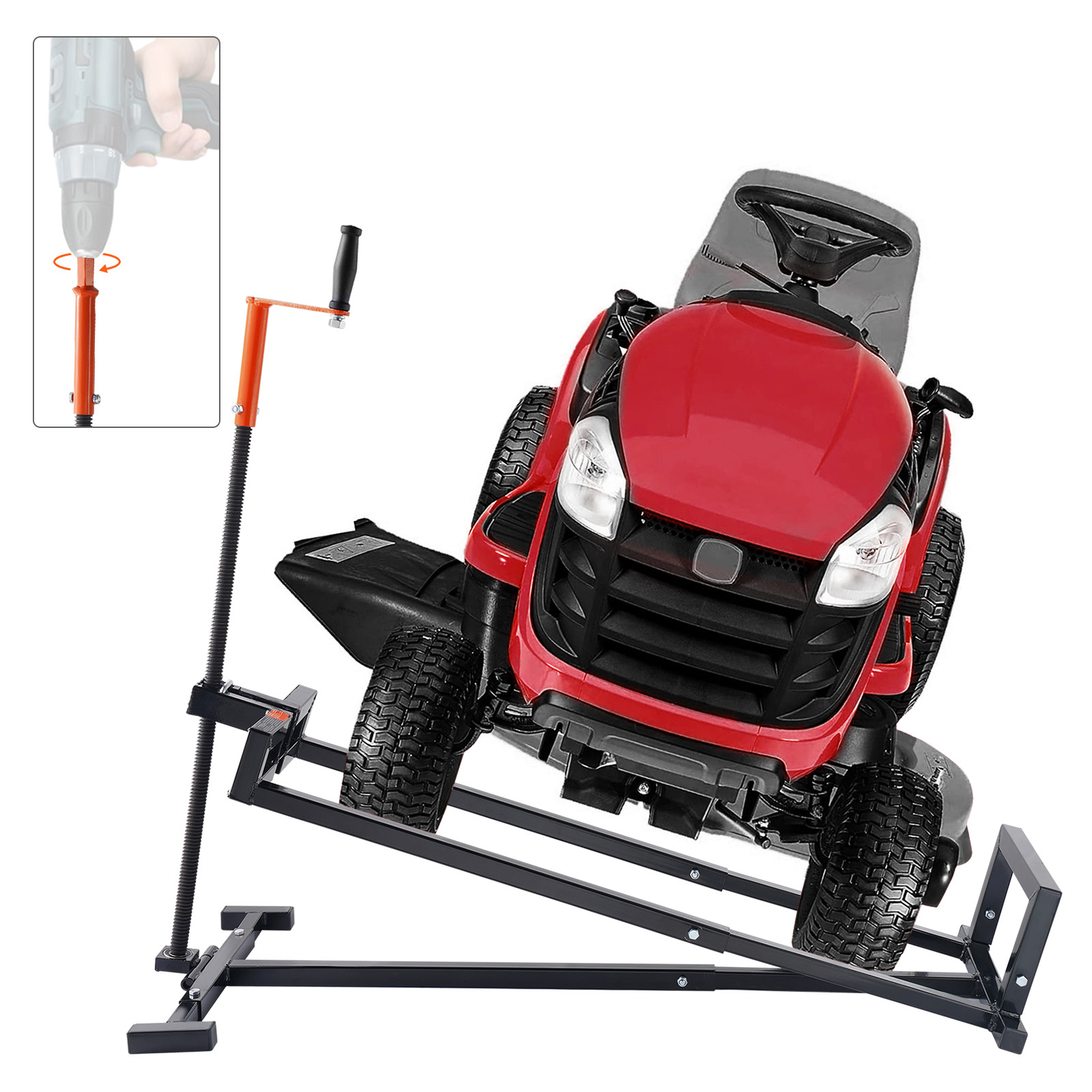 Hydraulic Car Lift - Podnośnik do kosiarki SucceBuy z podnośnikiem