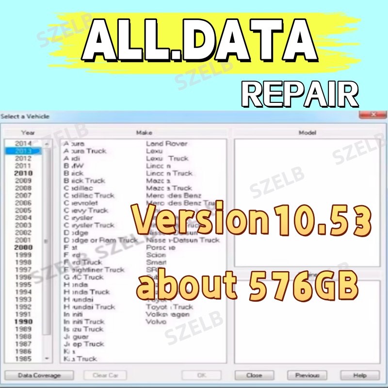 Auto Repair Shop Software - Aktualizacja Alldata 10.53 do najnowszej wersji