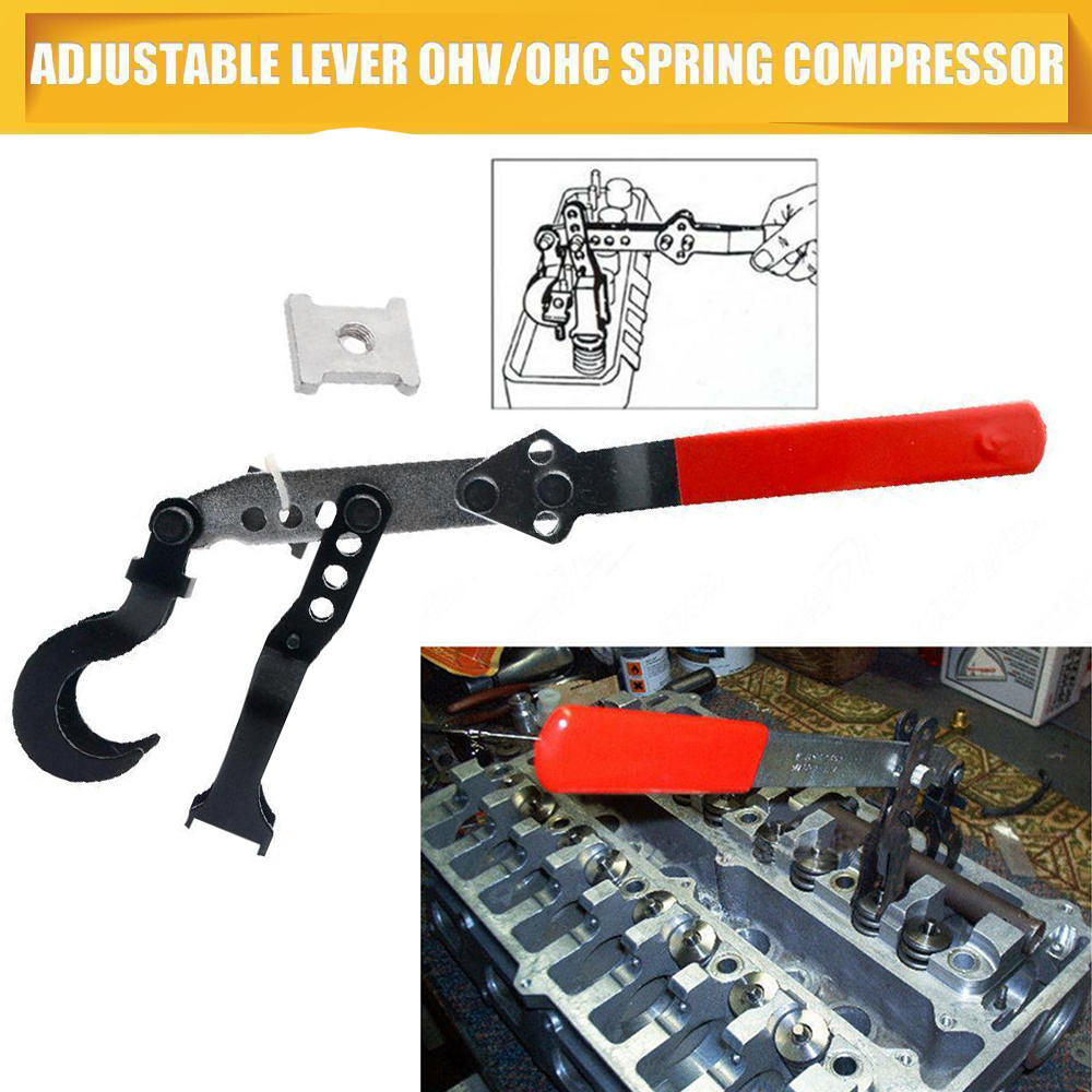 Valve Spring Compressor - Regulowana narzędzie do usuwania sprężarki sprężyna