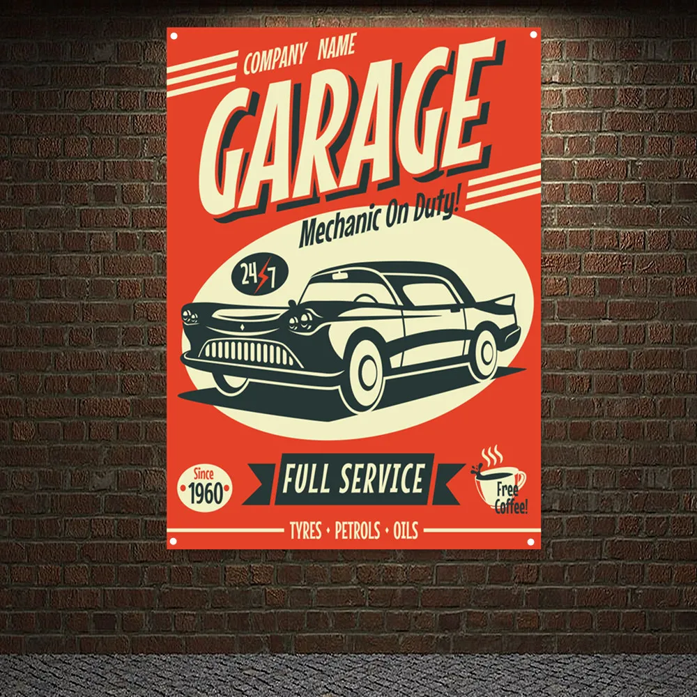 MECHANIK NA DUTY Vintage CAR F – Auto Repair Shop Banners recenzja i cena