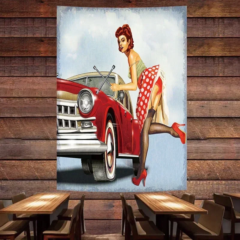 Plakat serwisu napraw samochod – Auto Repair Shop Banners recenzja i cena