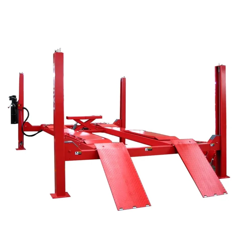 Podnośnik samochodowy czteroko – Hydraulic Car Lift recenzja i cena